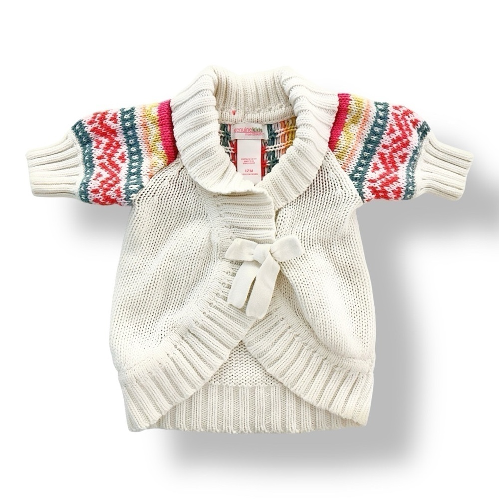 OshKosh B’gosh | Snap Front Cardigan Sweater (12 mos) 🎀